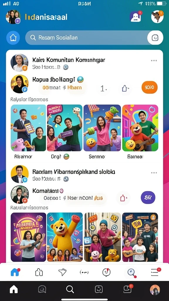 8qr - Komunitas yang aktif dan mendukung antar pemain.