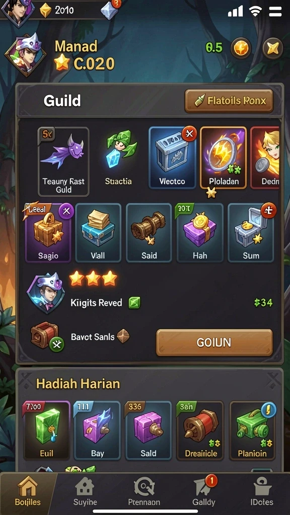 avatar808 - Karakter unik yang dapat Anda pilih.