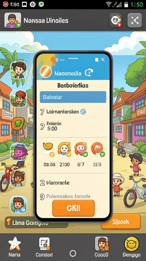 coo77 - Tampilan antarmuka pengguna yang sederhana dan intuitif.