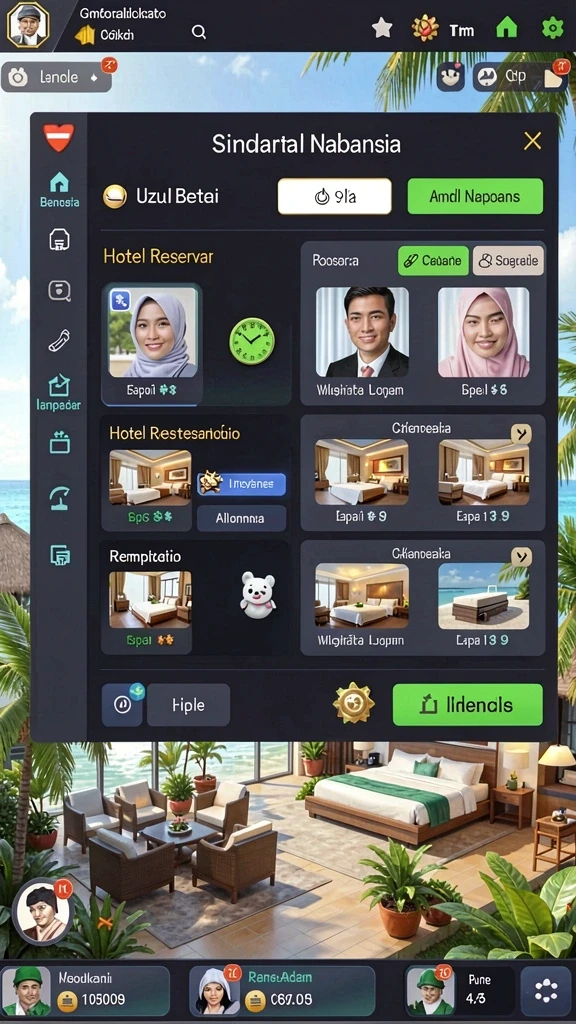 topgun77 - Karakter unik dengan kemampuan yang beragam.