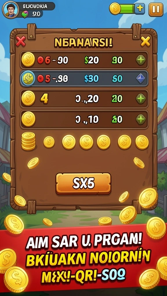waktogel - Antarmuka pengguna yang sederhana dan menarik.